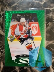 1998-99 UD Choice StarQuest Green Theoren Fleury #SQ13